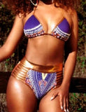 Exotic Purple Bikini Swimsuit - B&R African Styles