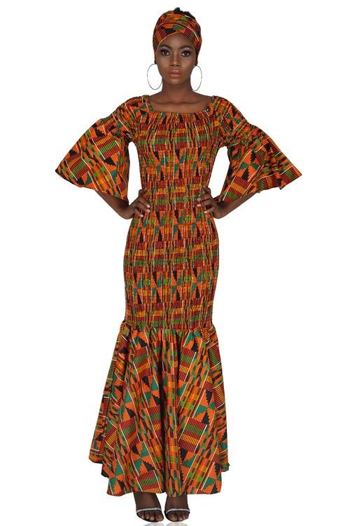 Kente Dress - B&R African Styles