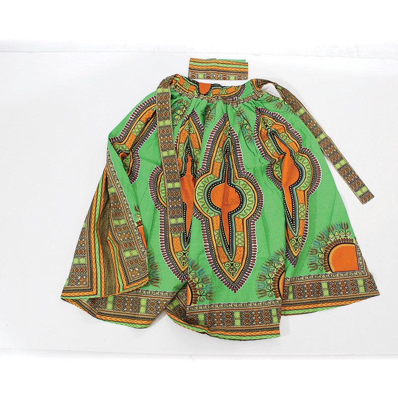 Lime Maxi Skirt - B&R African Styles