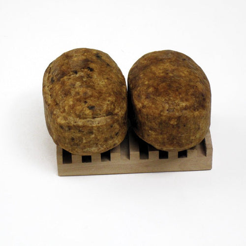 Pack of 2 - Natural Black Soap Bars - B&R African Styles
