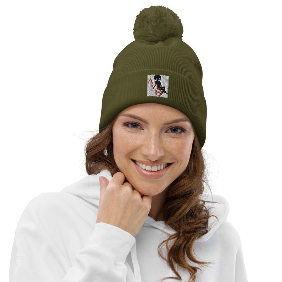 Pom pom beanie - B&R African Styles