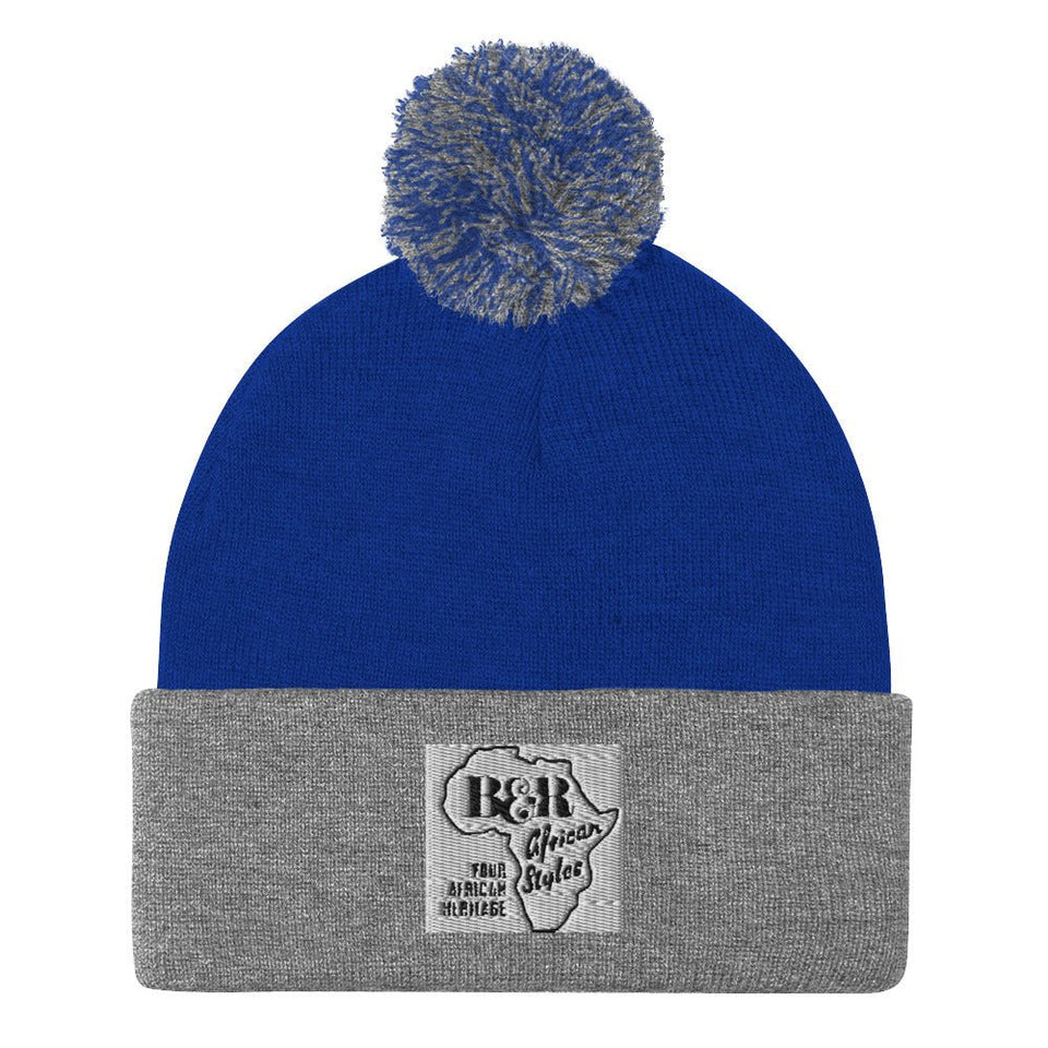 Pom-Pom Beanie - B&R African Styles