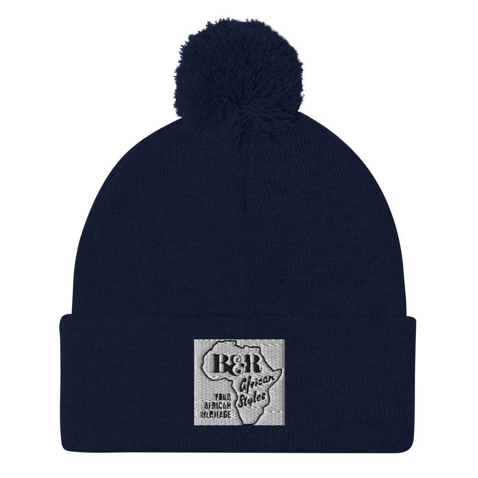 Pom-Pom Beanie - B&R African Styles