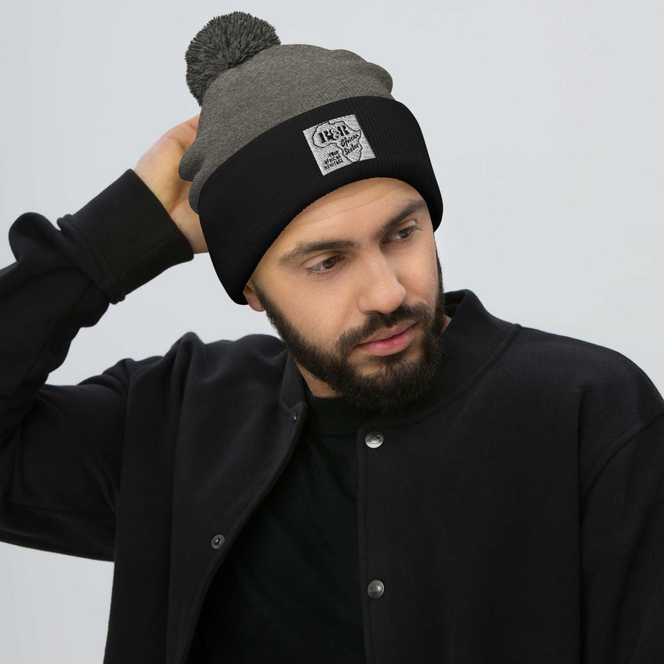 Pom-Pom Beanie: B&R African Styles - B&R African Styles