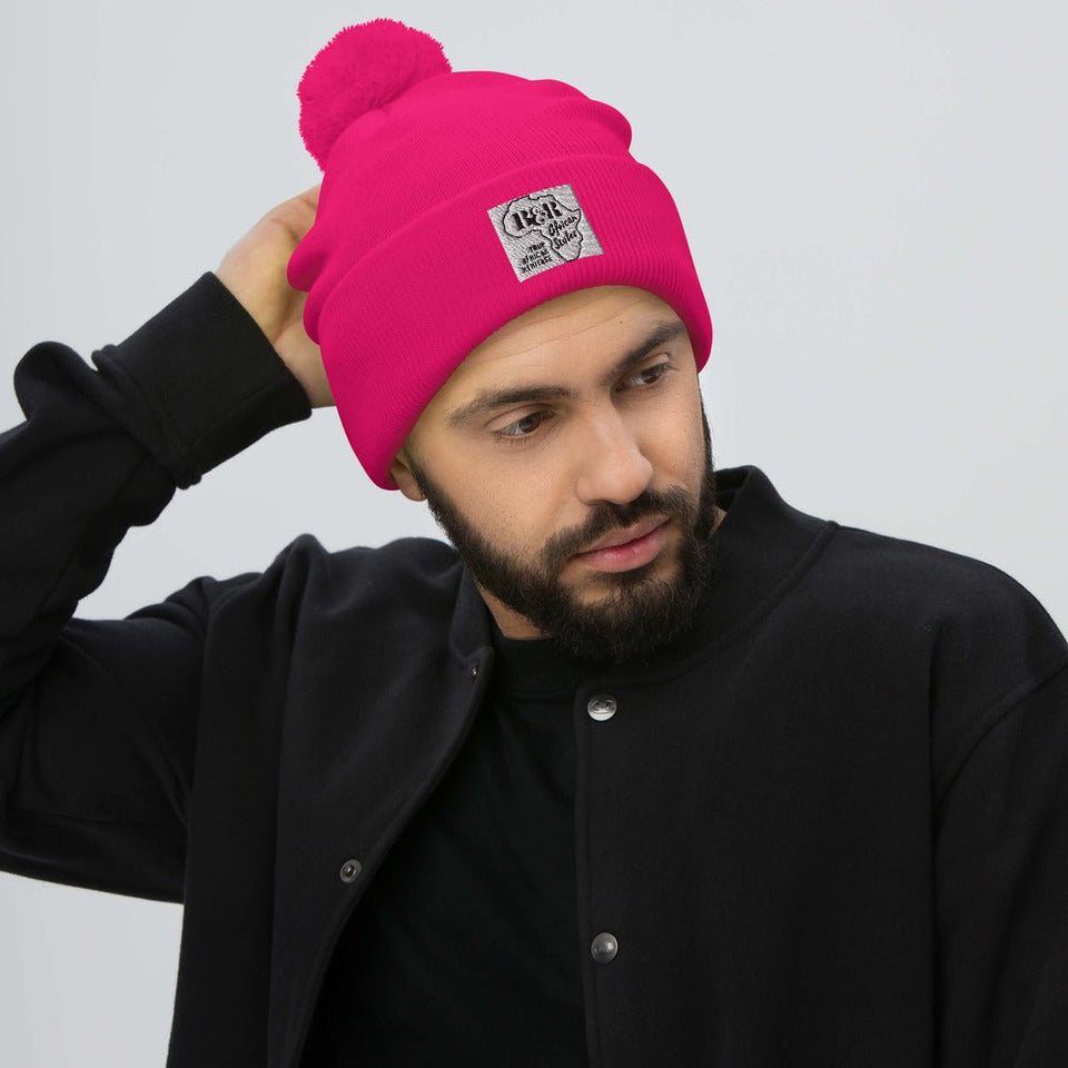 Pom-Pom Beanie: B&R African Styles - B&R African Styles