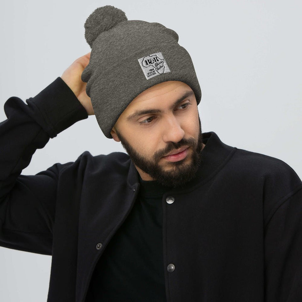 Pom-Pom Beanie: B&R African Styles - B&R African Styles