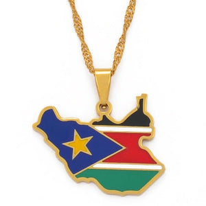 South Sudan Pendant Necklaces - B&R African Styles