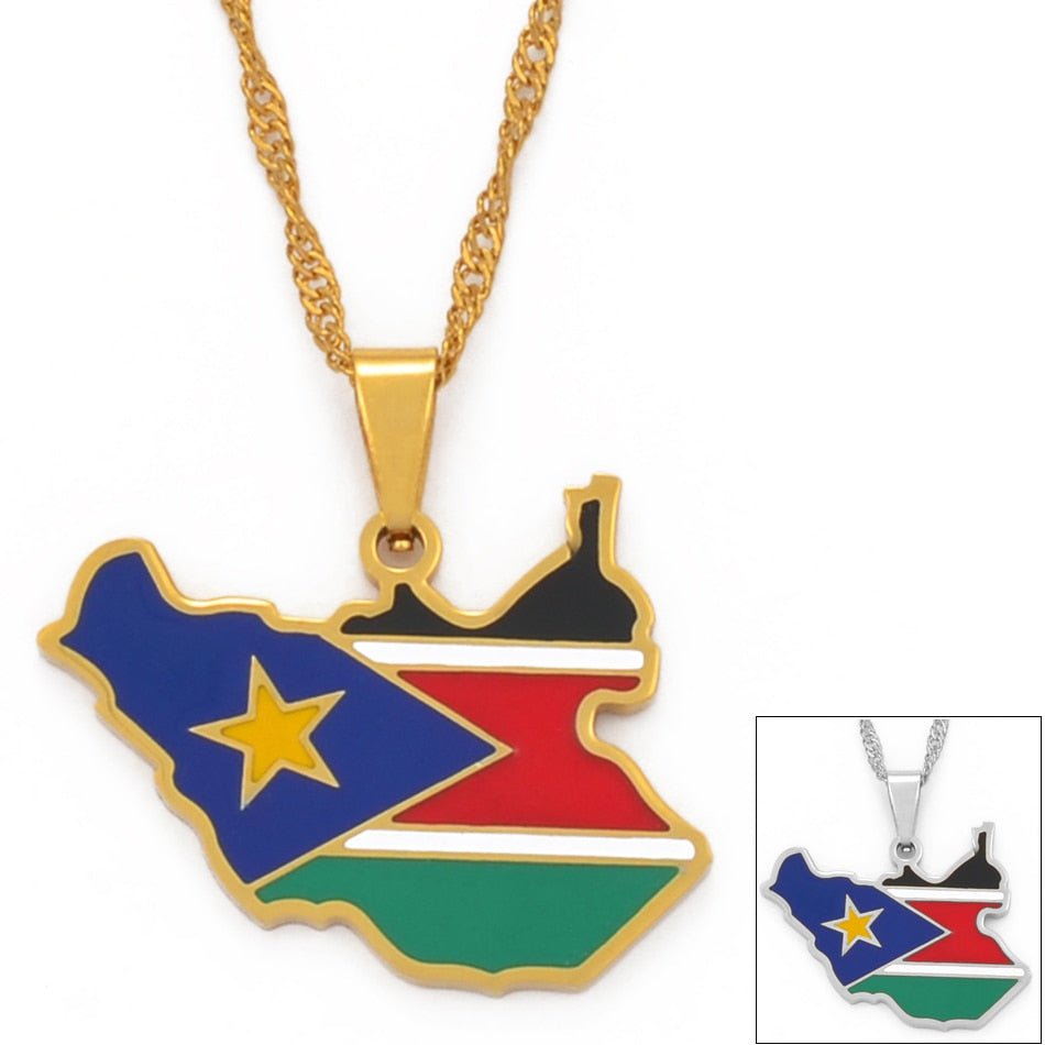 South Sudan Pendant Necklaces - B&R African Styles