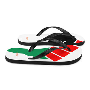 African Power Fist Flip-Flops