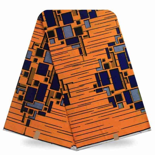 Super Hot Sale African Wax Fabric Super Wax Hollandais Prints Fabric 6 Yards - B&R African Styles