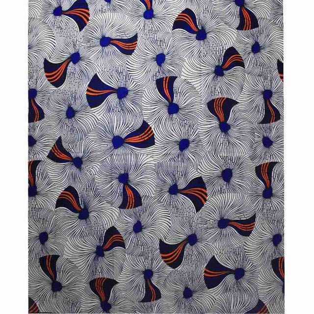 Super Hot Sale African Wax Fabric Super Wax Hollandais Prints Fabric 6 Yards - B&R African Styles