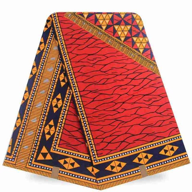 Super Hot Sale African Wax Fabric Super Wax Hollandais Prints Fabric 6 Yards - B&R African Styles