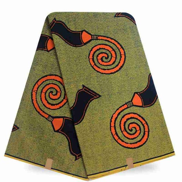 Super Hot Sale African Wax Fabric Super Wax Hollandais Prints Fabric 6 Yards - B&R African Styles