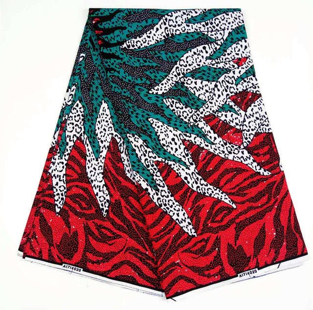 Super Wax Hollandais Ankara Fabric Print 6 Yards - B&R African Styles