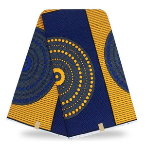 Super Wax Hollandais Ankara Fabric Print 6 Yards - B&R African Styles