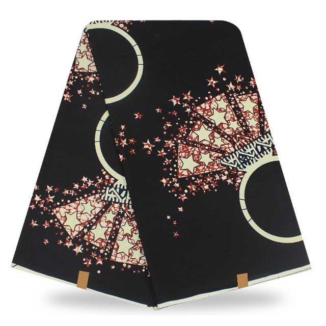 Super Wax Hollandais Ankara Fabric Print 6 Yards - B&R African Styles