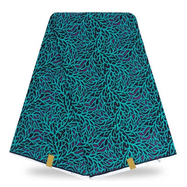 Super Wax Hollandais Ankara Fabric Print 6 Yards - B&R African Styles