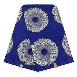 Super Wax Hollandais Ankara Fabric Print 6 Yards - B&R African Styles