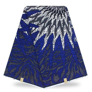 Super Wax Hollandais Ankara Fabric Print 6 Yards - B&R African Styles