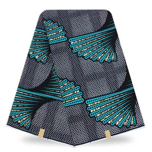 Super Wax Hollandais Ankara Fabric Print 6 Yards - B&R African Styles
