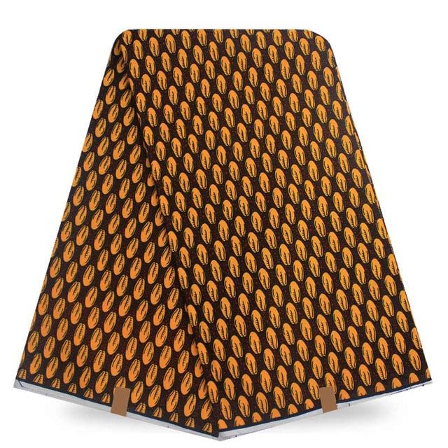 Super Wax Hollandais Ankara Fabric Print 6 Yards - B&R African Styles