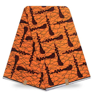 Super Wax Hollandais Ankara Fabric Print 6 Yards - B&R African Styles