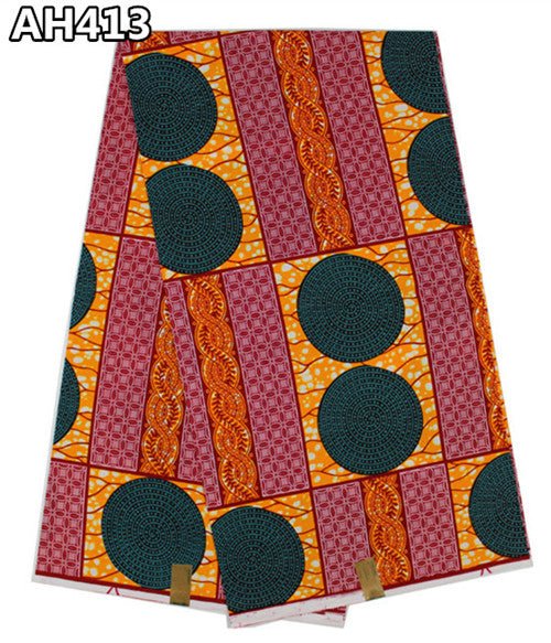 Super Wax Hollandais Ankara Fabric Wax Prints 100% Cotton 6yards - B&R African Styles
