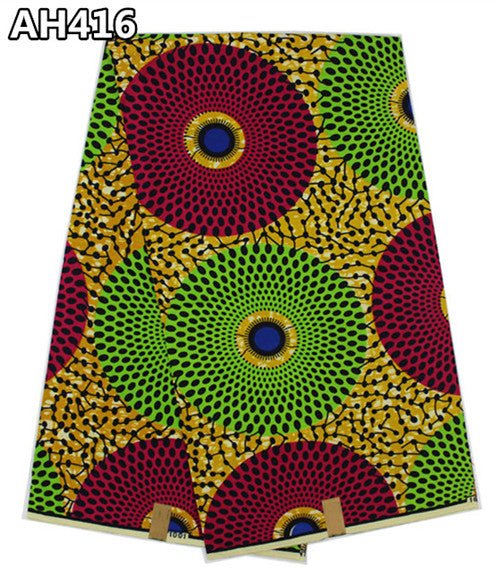Super Wax Hollandais Ankara Fabric Wax Prints 100% Cotton 6yards - B&R African Styles