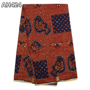 Super Wax Hollandais Ankara Fabric Wax Prints 100% Cotton 6yards - B&R African Styles