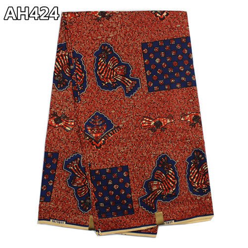 Super Wax Hollandais Ankara Fabric Wax Prints 100% Cotton 6yards - B&R African Styles