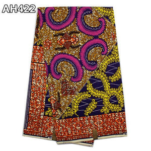 Super Wax Hollandais Ankara Fabric Wax Prints 100% Cotton 6yards - B&R African Styles