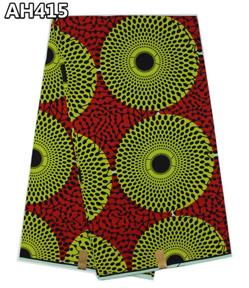 Super Wax Hollandais Ankara Fabric Wax Prints 100% Cotton 6yards - B&R African Styles