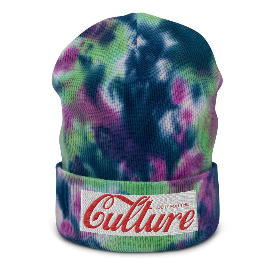 Tie-dye beanie: Do It For The Culture - B&R African Styles