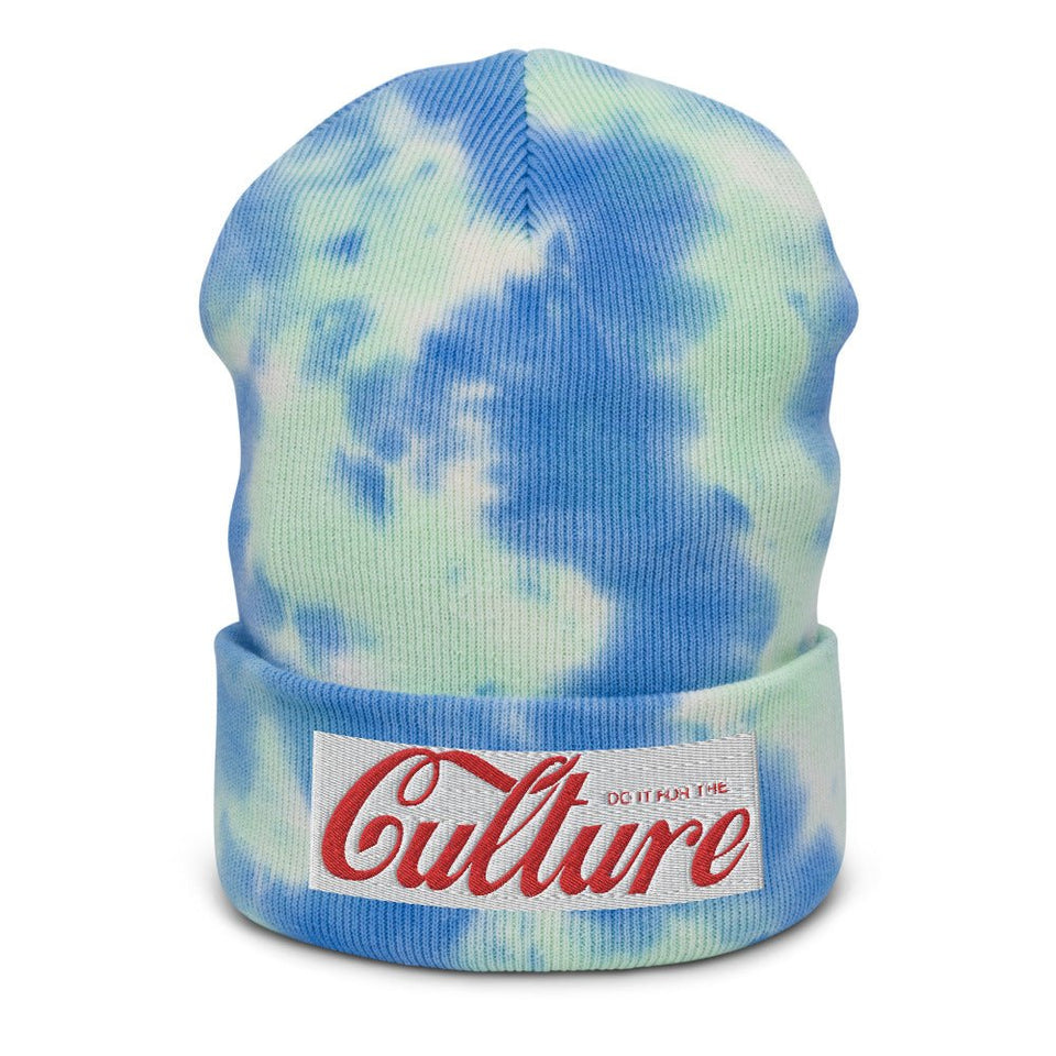 Tie-dye beanie: Do It For The Culture - B&R African Styles