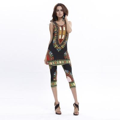 Traditional Dashiki Leggings 2pcs Sets - B&R African Styles