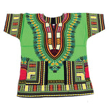 Traditional Dashiki: Lime - B&R African Styles