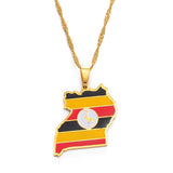 Uganda Pendant Necklace - B&R African Styles