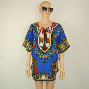 Unisex Classic Cotton Dashiki Top Plus Size - B&R African Styles