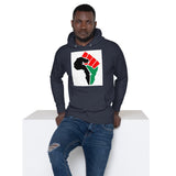 Unisex Hoodie: Great Fist - B&R African Styles