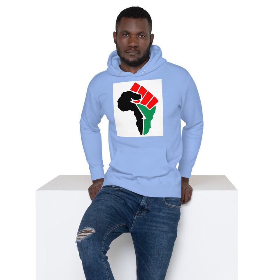 Unisex Hoodie: Great Fist - B&R African Styles