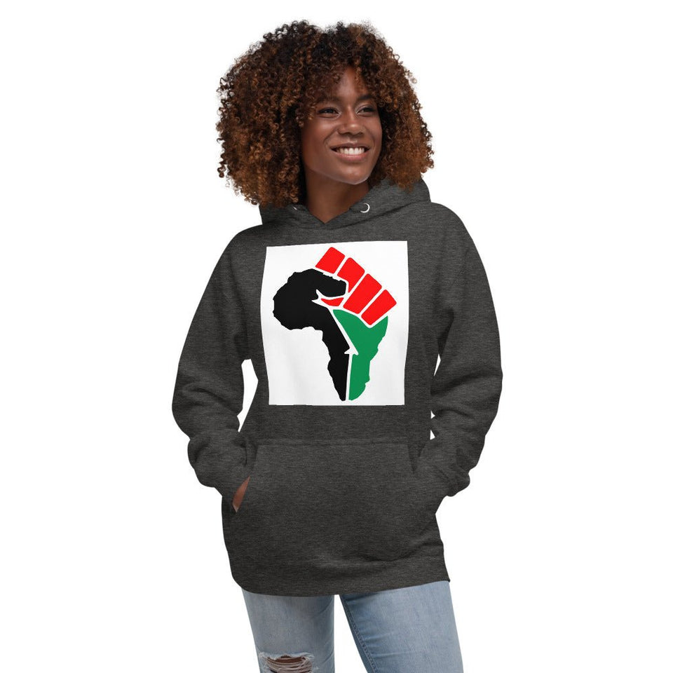 Unisex Hoodie: The Great Fist - B&R African Styles