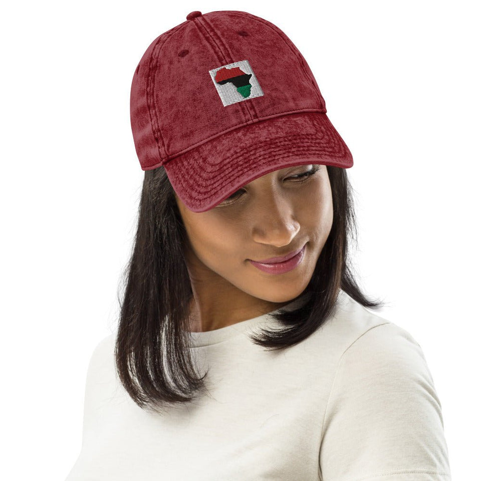 Vintage Cotton Twill Cap - B&R African Styles