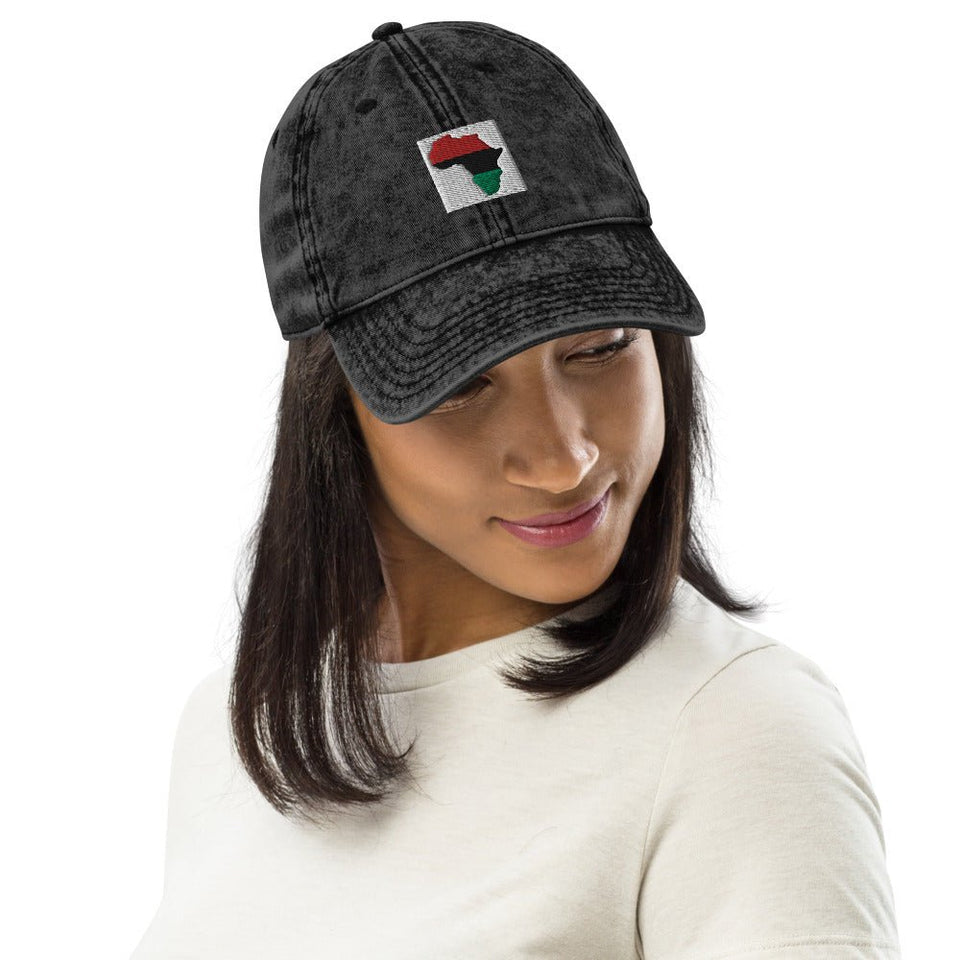 Vintage Cotton Twill Cap - B&R African Styles