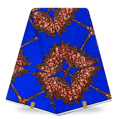 Wax Africain  Super Hollandais Wax Print Fabric 6 yards - B&R African Styles