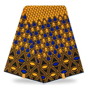 Wax Africain  Super Hollandais Wax Print Fabric 6 yards - B&R African Styles