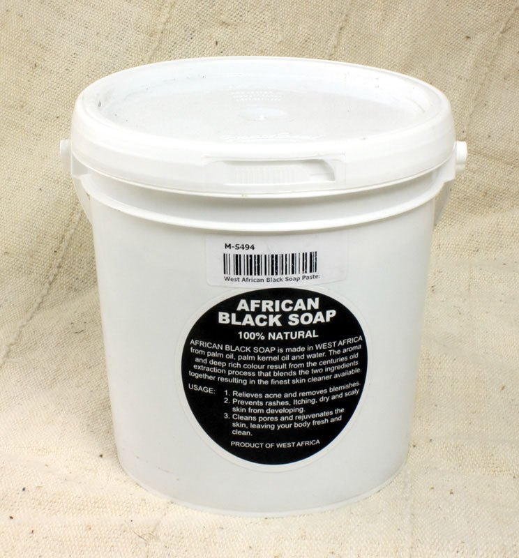 West African Black Soap Paste - B&R African Styles