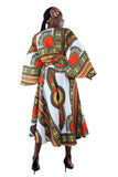 Wrap Dress: Dashiki